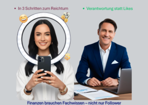 Finfluencer vs. echte Beratung - Likes sind kein Qualitätssiegel